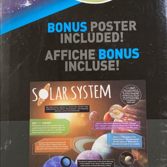 NIB Discovery Solar system model set with Bonus 10 Planets Wall Decor - Picture 4 of 9
